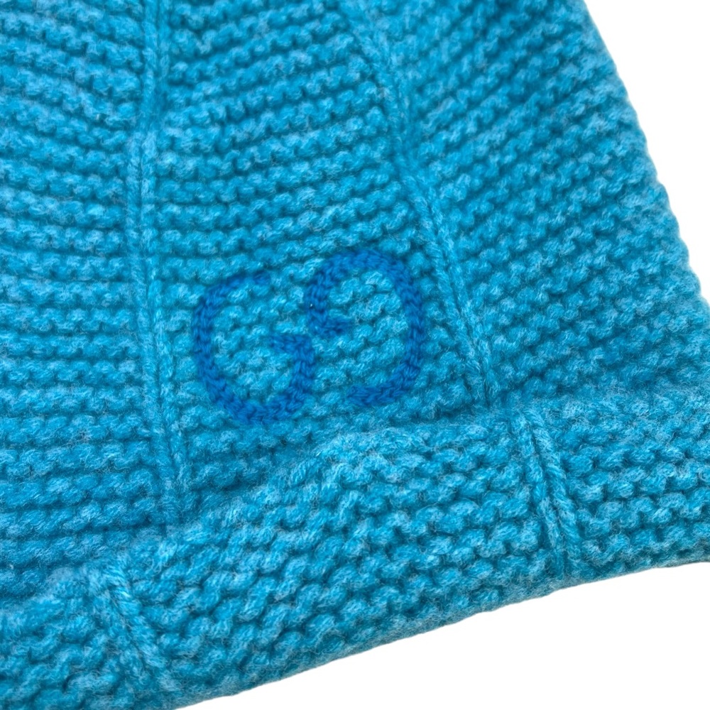 Gucci Gg Knit Beanie Hat View 3